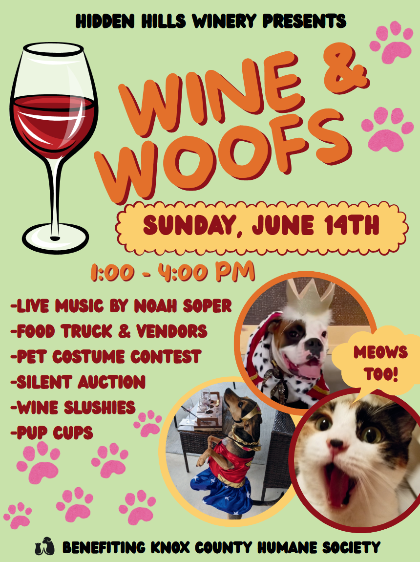 Wine & Woofs Event